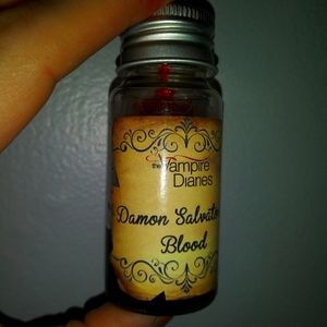 Glass Vial of Damon's Blood- Vampire Diaries